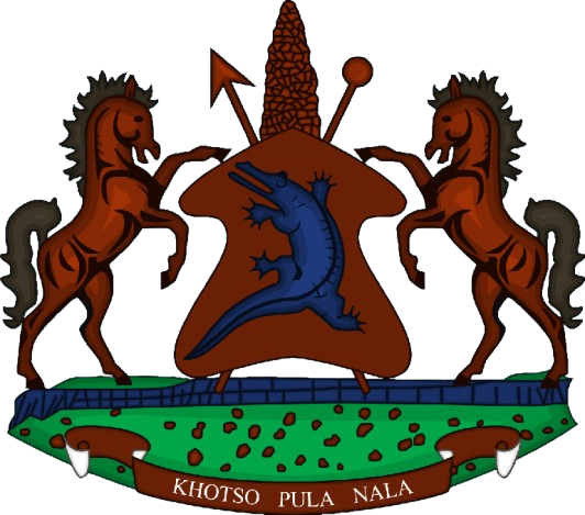 Coat of arms of the Kingdom of Lesotho